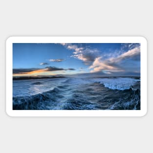 Stormy sea Sticker